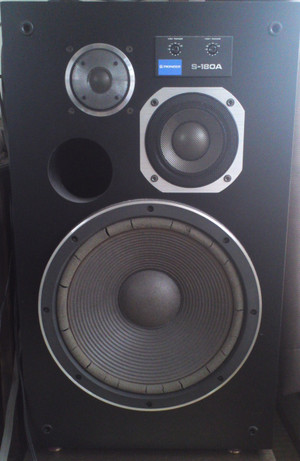 パイオニア S-180A ウーファーのウレタンエッジをDIY交換する: ふもと日記