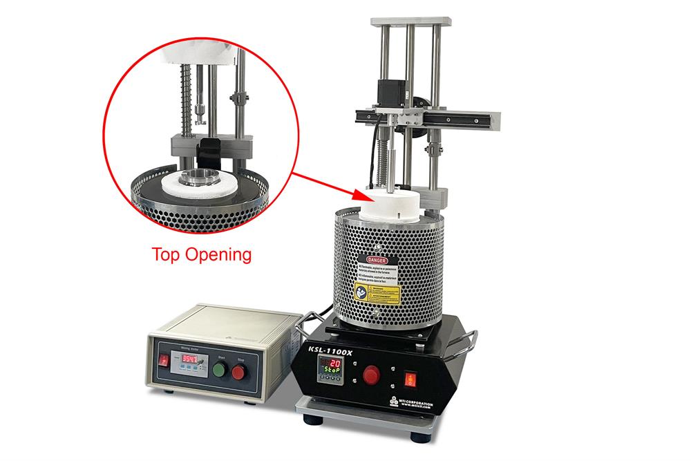 1100°C Crucible Melting Furnace with Stirring Function for