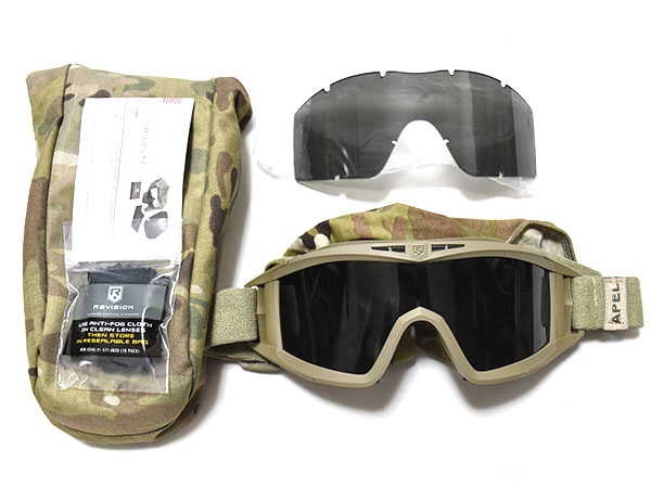 米軍実物 REVISION ゴーグル DESERT LOCUST マルチカム APEL 防弾 陸軍