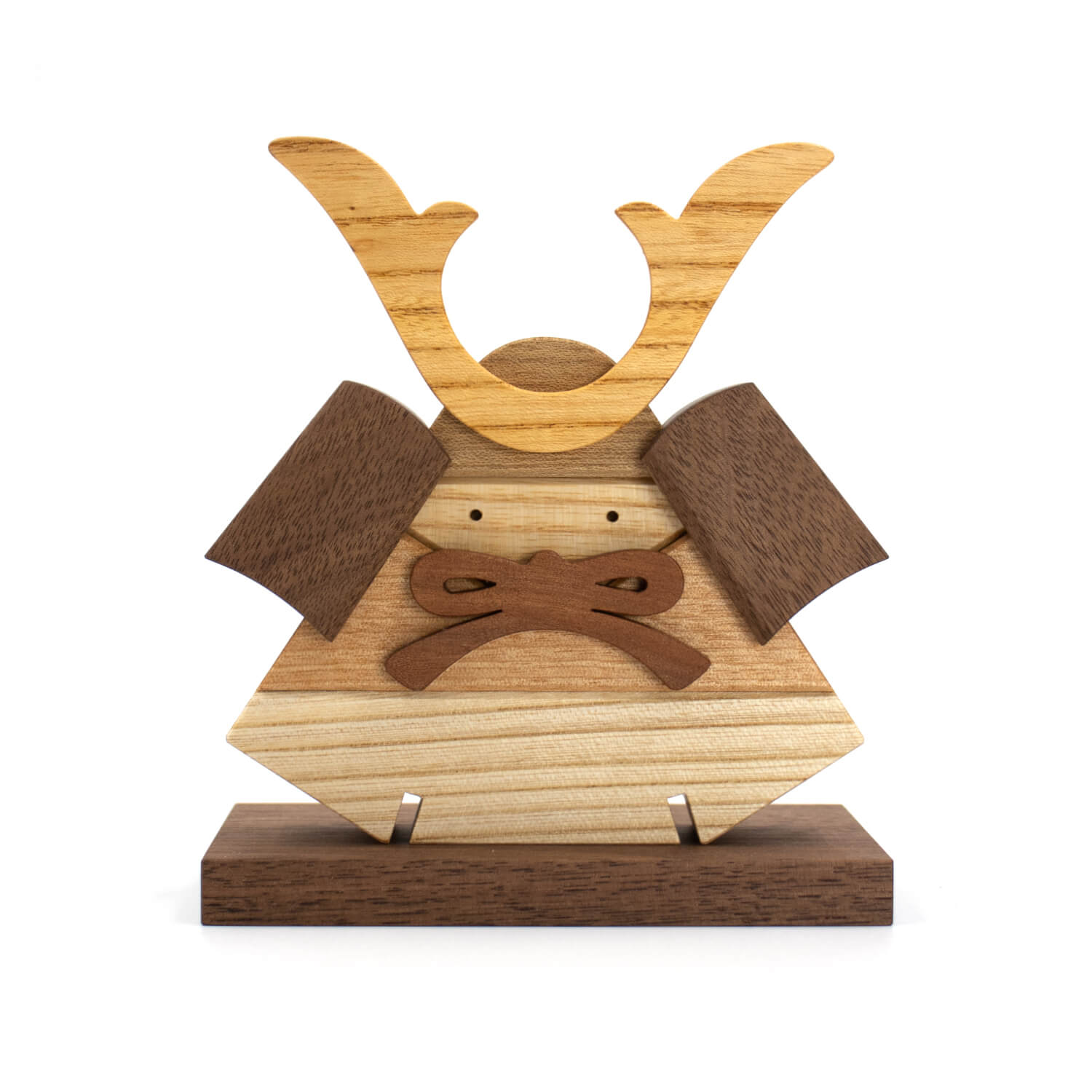 鎧かぶと 兜飾り 木製 かぶと 置物 卓上 初節句 端午の節句 こどもの日