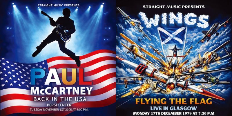 芽瑠璃堂 ＞ ポール・マッカートニーの2005年とウィングスの1979年UK