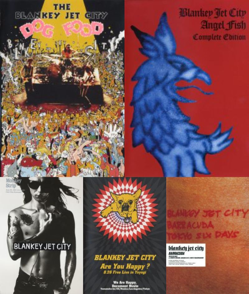芽瑠璃堂トピック ＞ BLANKEY JET CITY 傑作ライヴ映像5タイトルが
