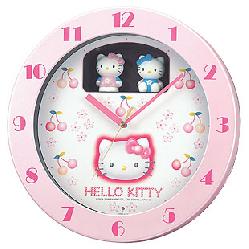 キャラクター掛時計ハローキティM748 No. 4MH748-M13 | 日本時計堂