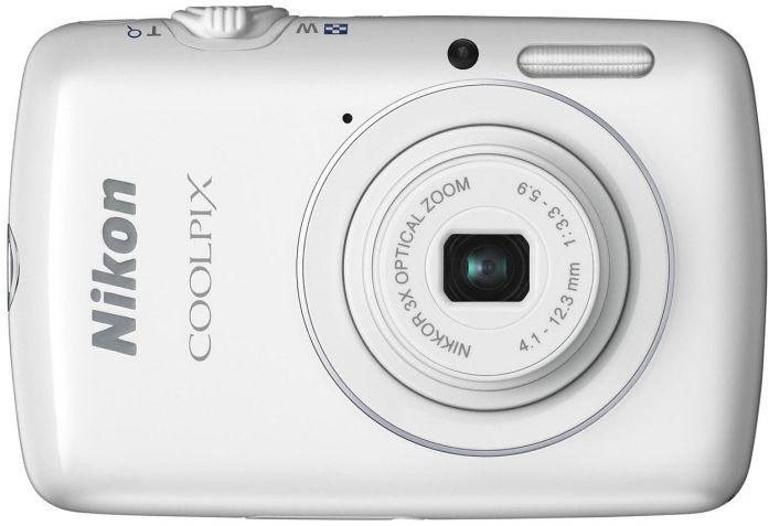 Nikon COOLPIX S01 10.1MP Compact Digital Camera - White | nivo.co.za