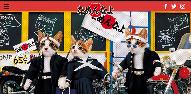 なめ猫公式サイトリニューアルオープン | なめ猫～なめんなよ～公式Web