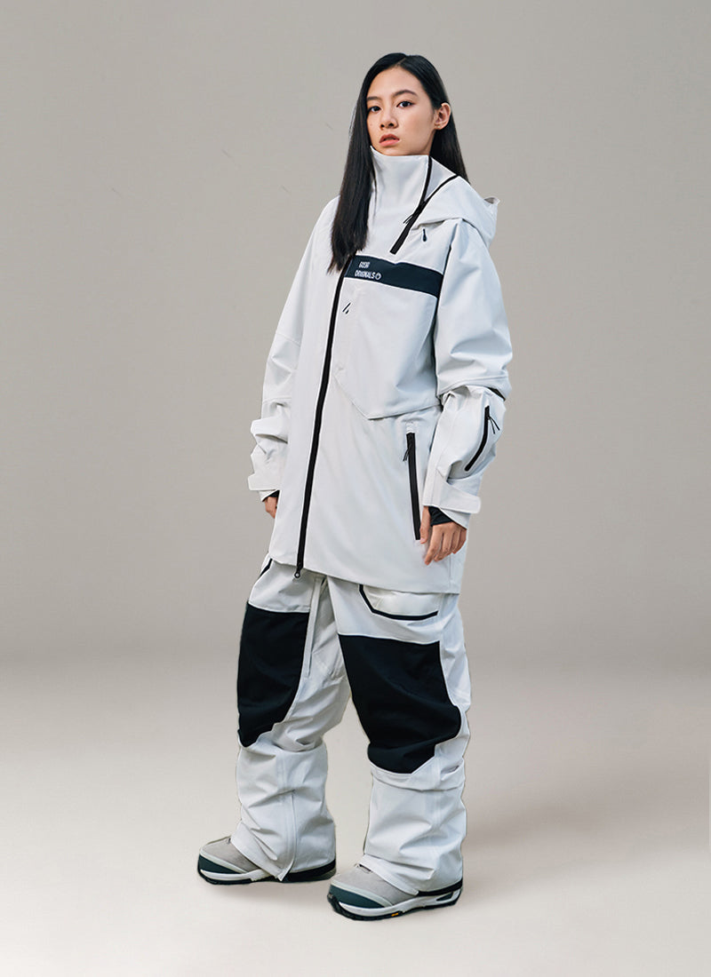 O2POSE公式/スキーウェア 防風 スノボウェア