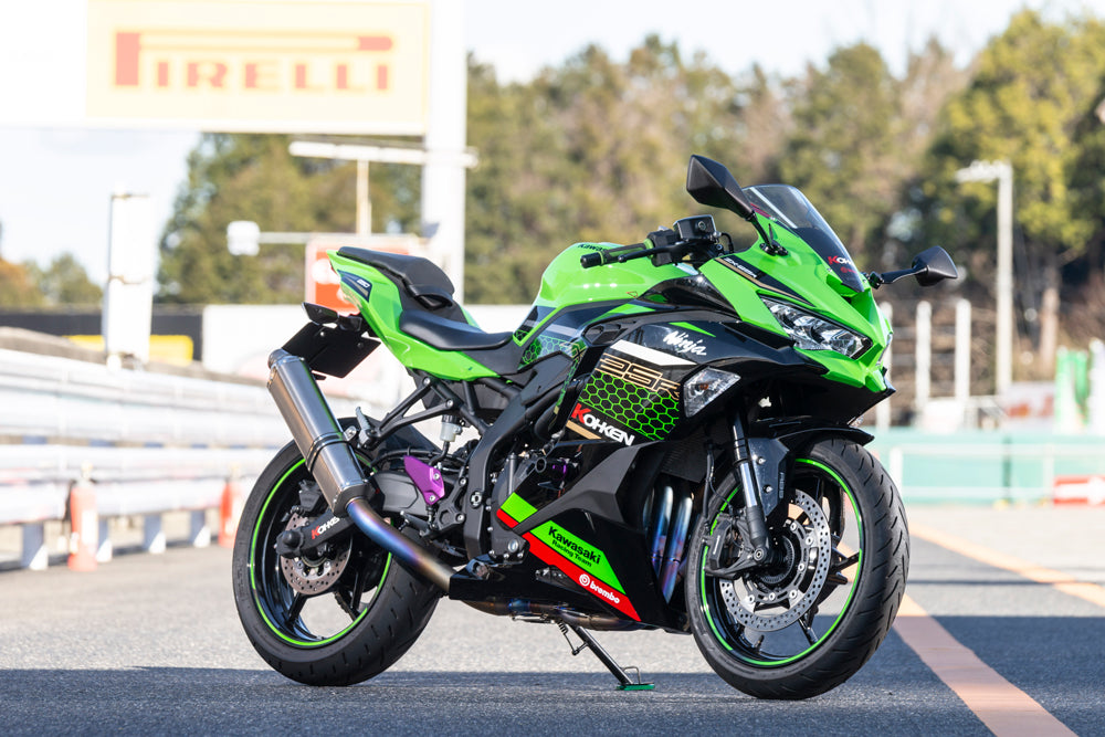 コーケン オンライン｜多角マフラー ZX25R フルエキゾースト