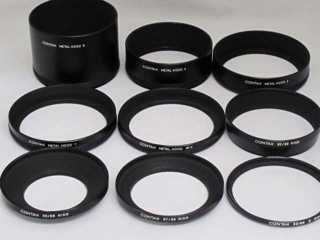 コンタックスY/Cマウント用メタルフード presented by カメラの極楽堂