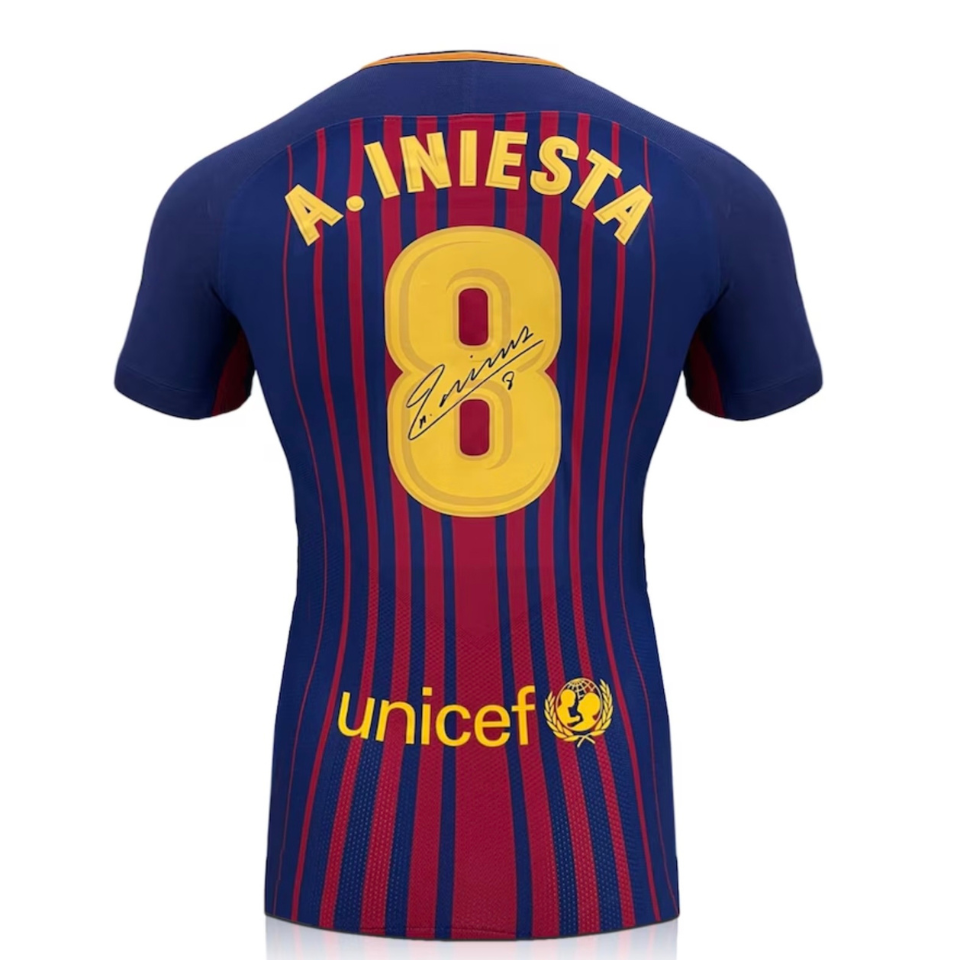 イニエスタ サイン ユニフォーム 【公式通販】