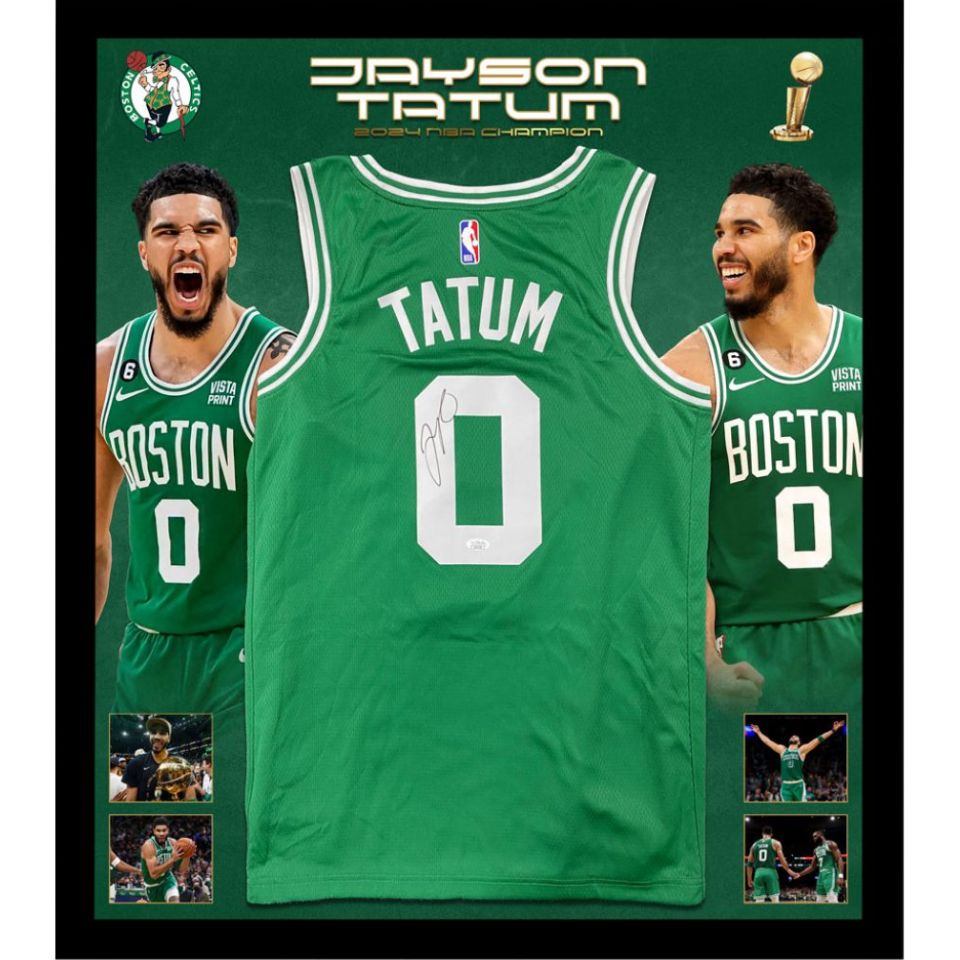 残り1点= ジェイソン・テイタム【直筆サイン入り】 2023-24ボストン