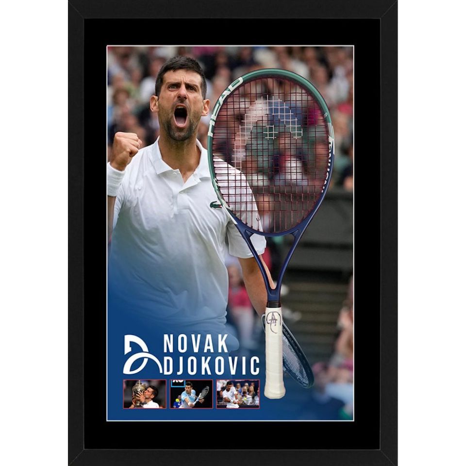 ノバク・ジョコビッチ【直筆サイン入り】 HEAD テニスラケット