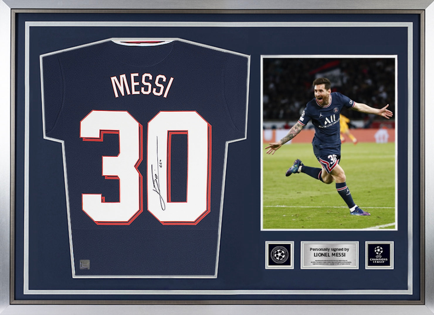 直筆サイン入り】メッシ PSGユニフォームの販売 – AuthentiCo.