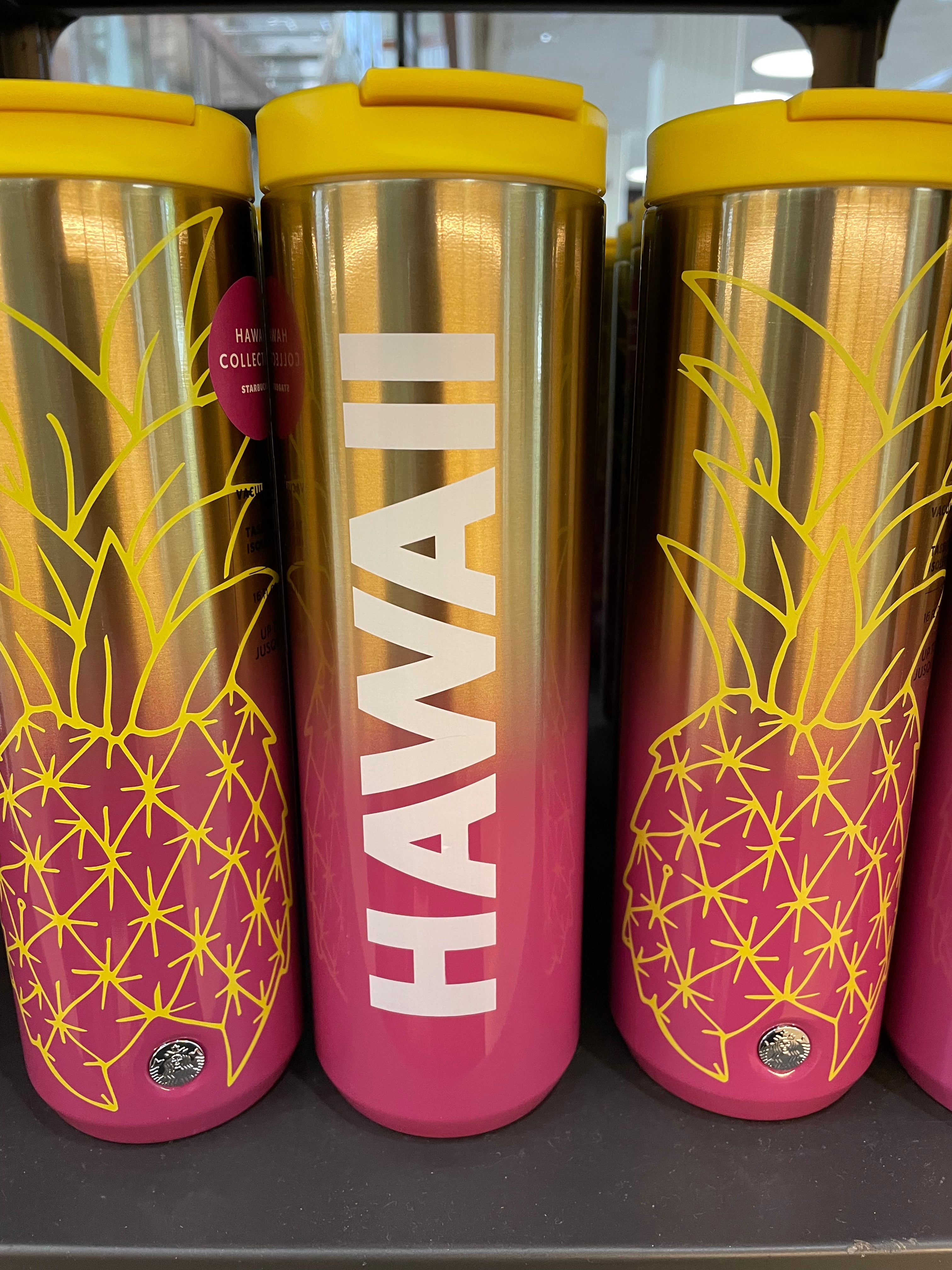 STARBUCKS タンブラー パイナップル ピンクイエロー ハワイ限定 – ALII