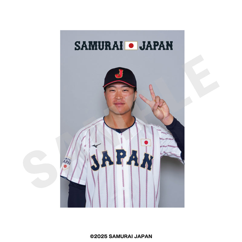 2025年11月侍ジャパン ブロマイド(1枚入) #44石上 泰輝｜アニメバコ