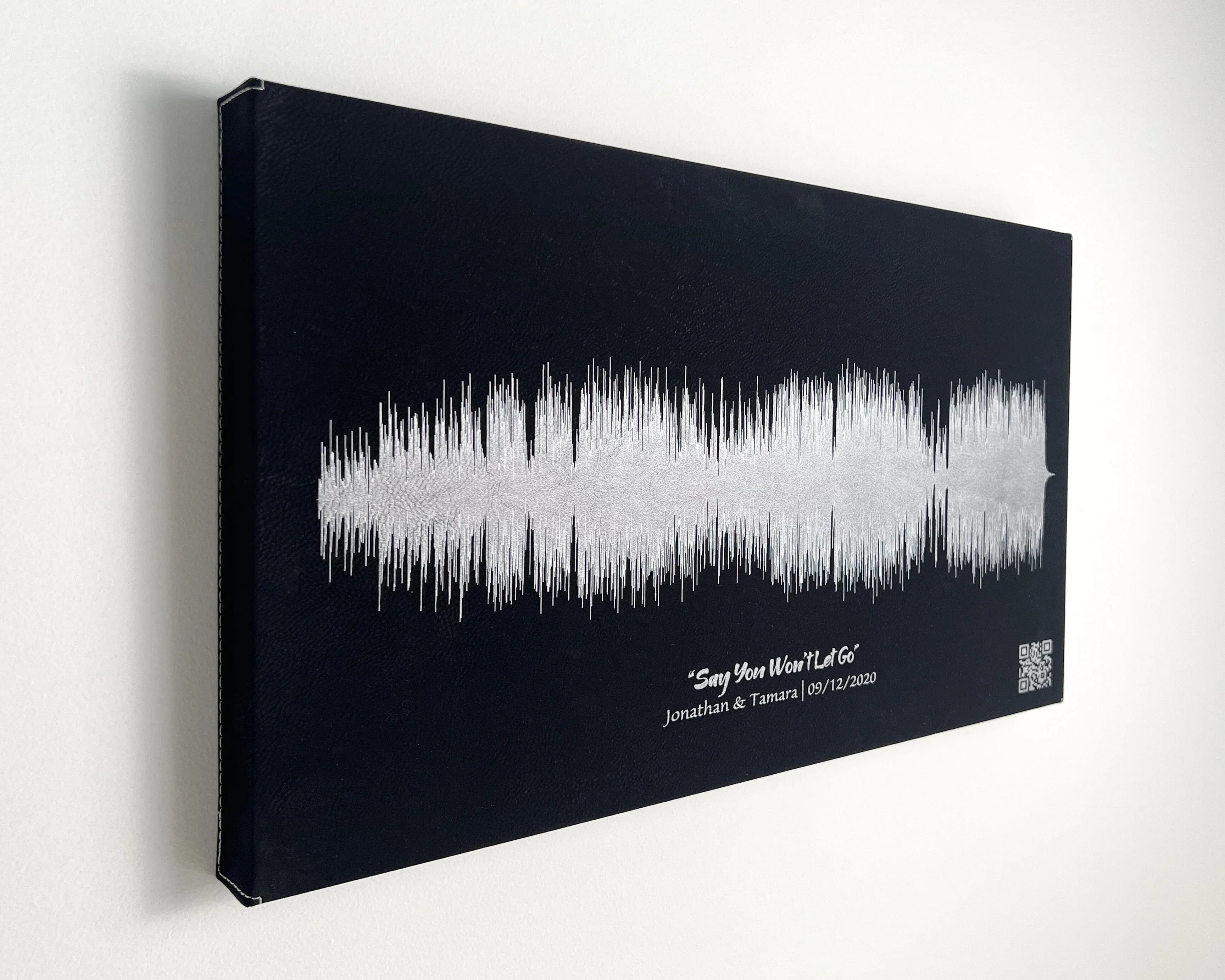 3rd Year Anniversary Gift For Him - Soundwave Art – Artsy Voiceprint