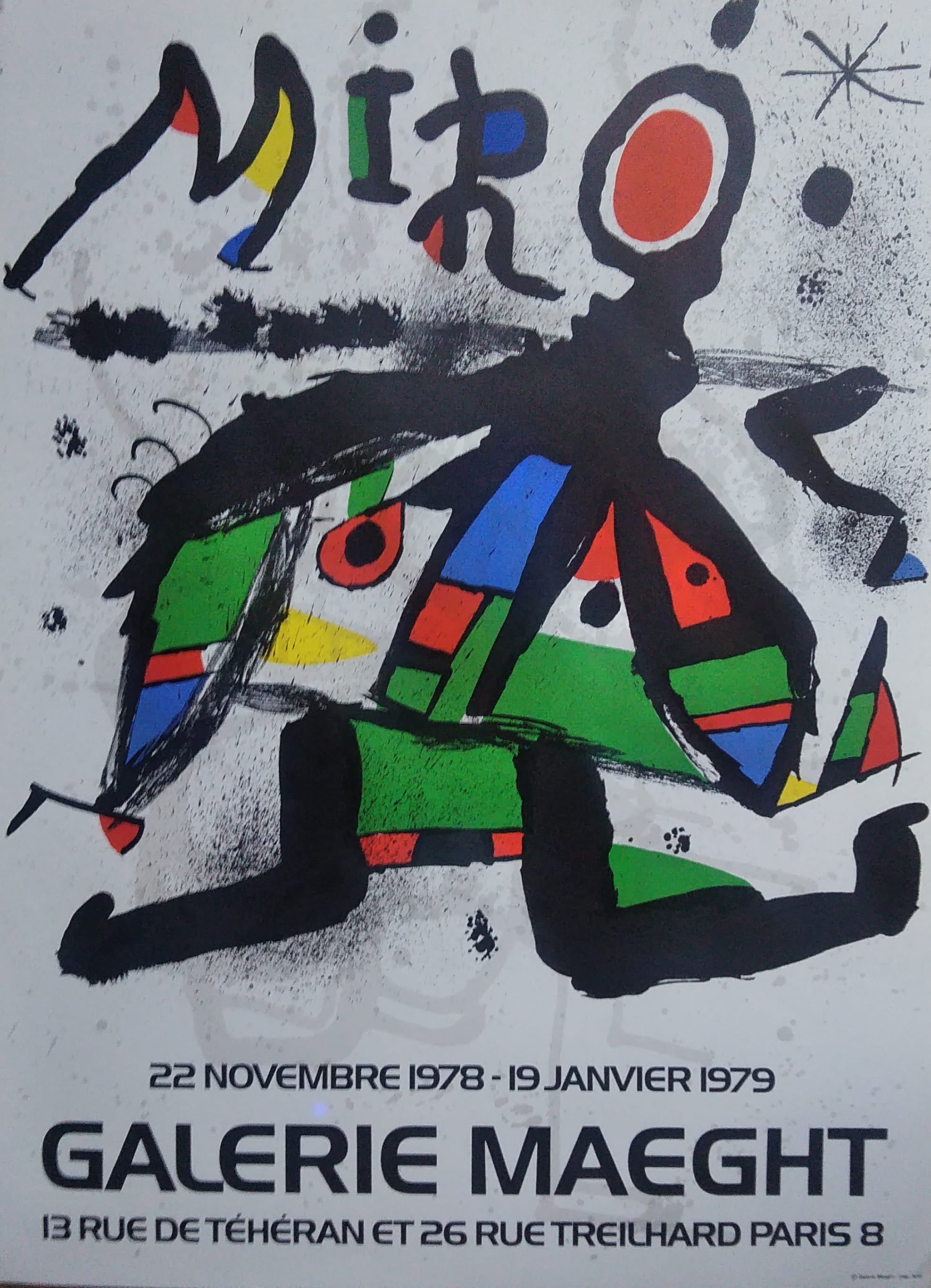 ジョアン・ミロ 【ギャルリーマーグ ミロ展1978～1979