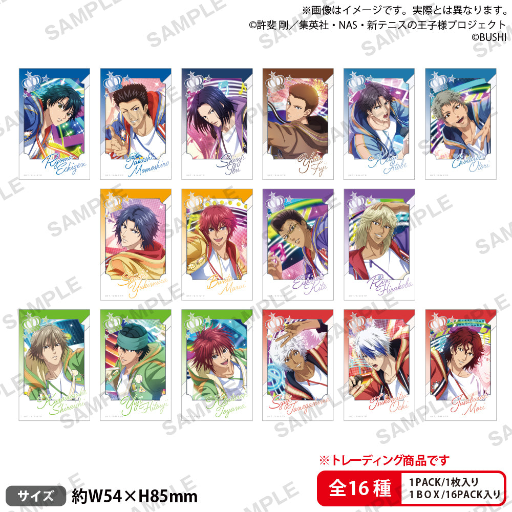 新テニスの王子様 RisingBeat トレーディングフォト風ステッカー