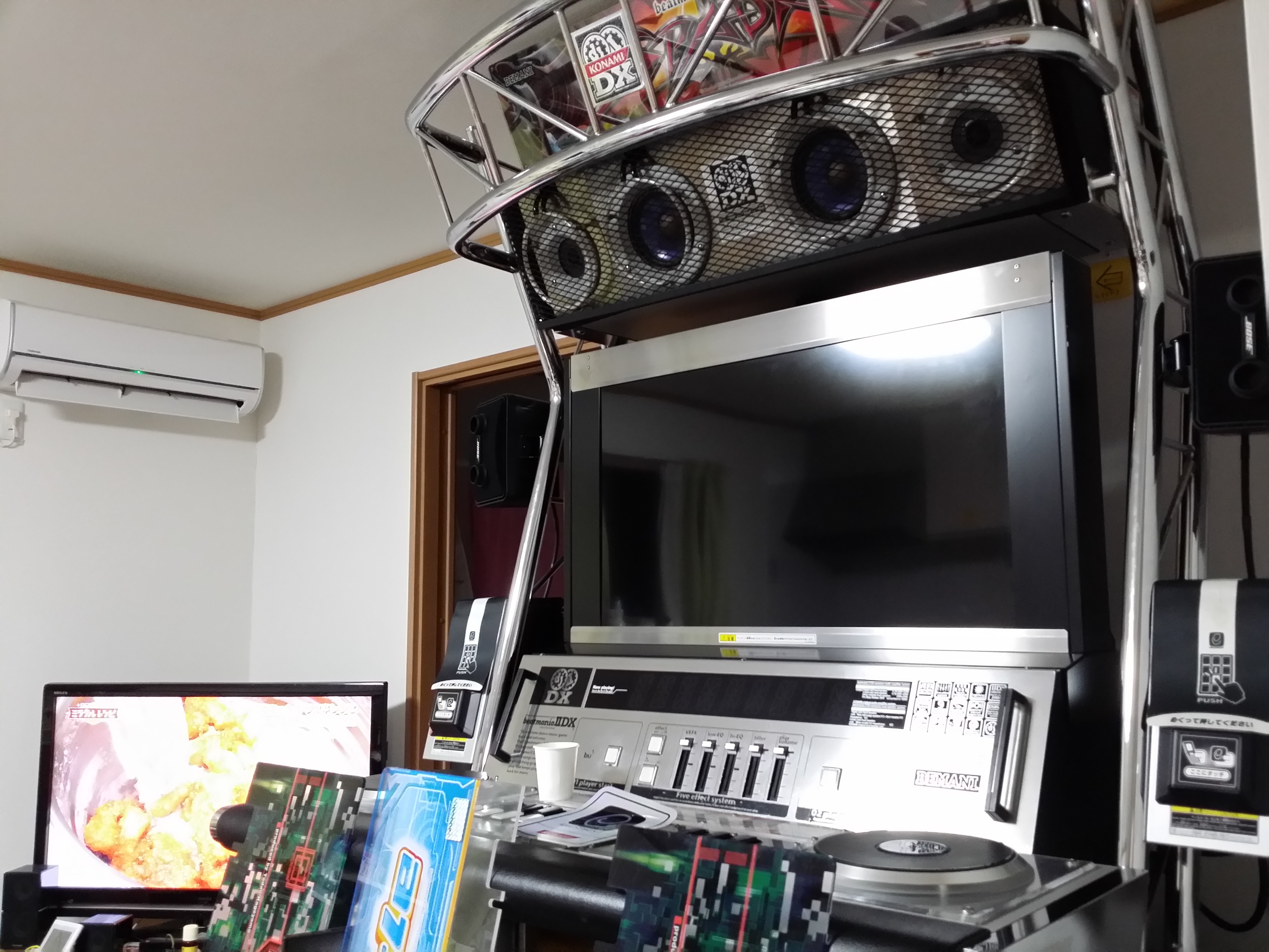 個人宅にIIDX筐体搬入～「オウチマニアIIDX」のメンテなど - FlipFlopBlog