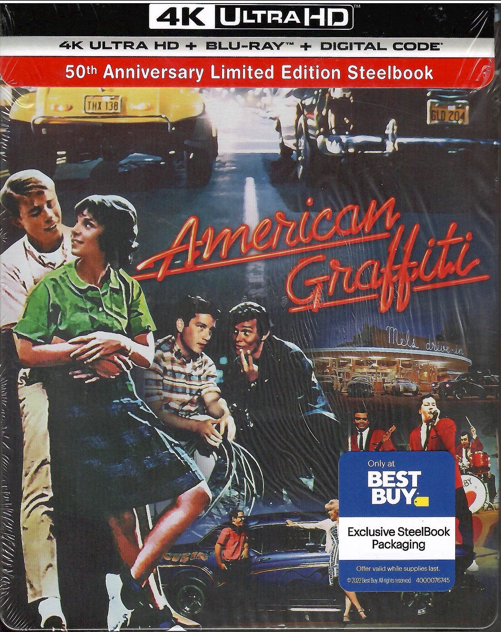 American Grafitti 4K SteelBook (Exclusive) – Blurays For Everyone