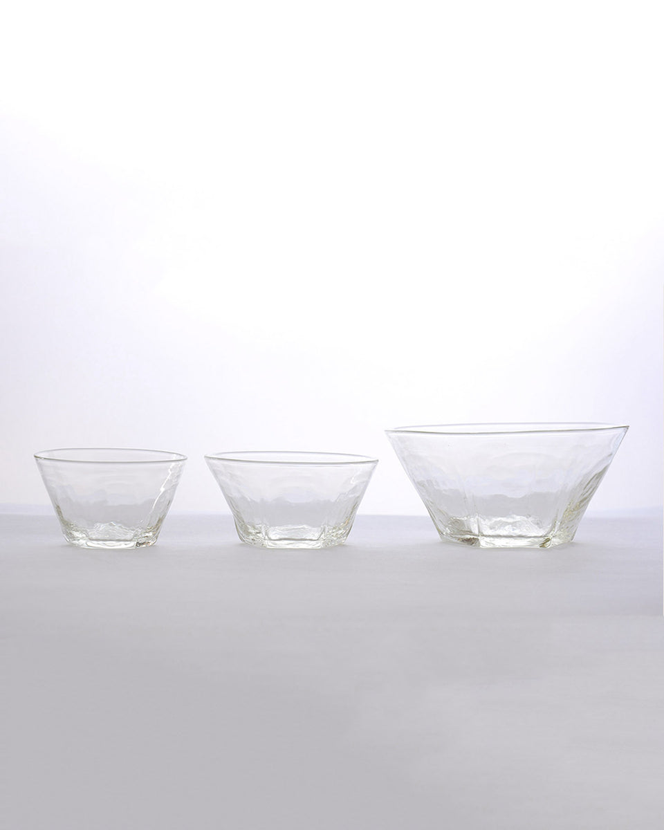 石川硝子工藝舎 面取鉢〈小・中・大〉【正規通販店】 石川昌浩 – bollard