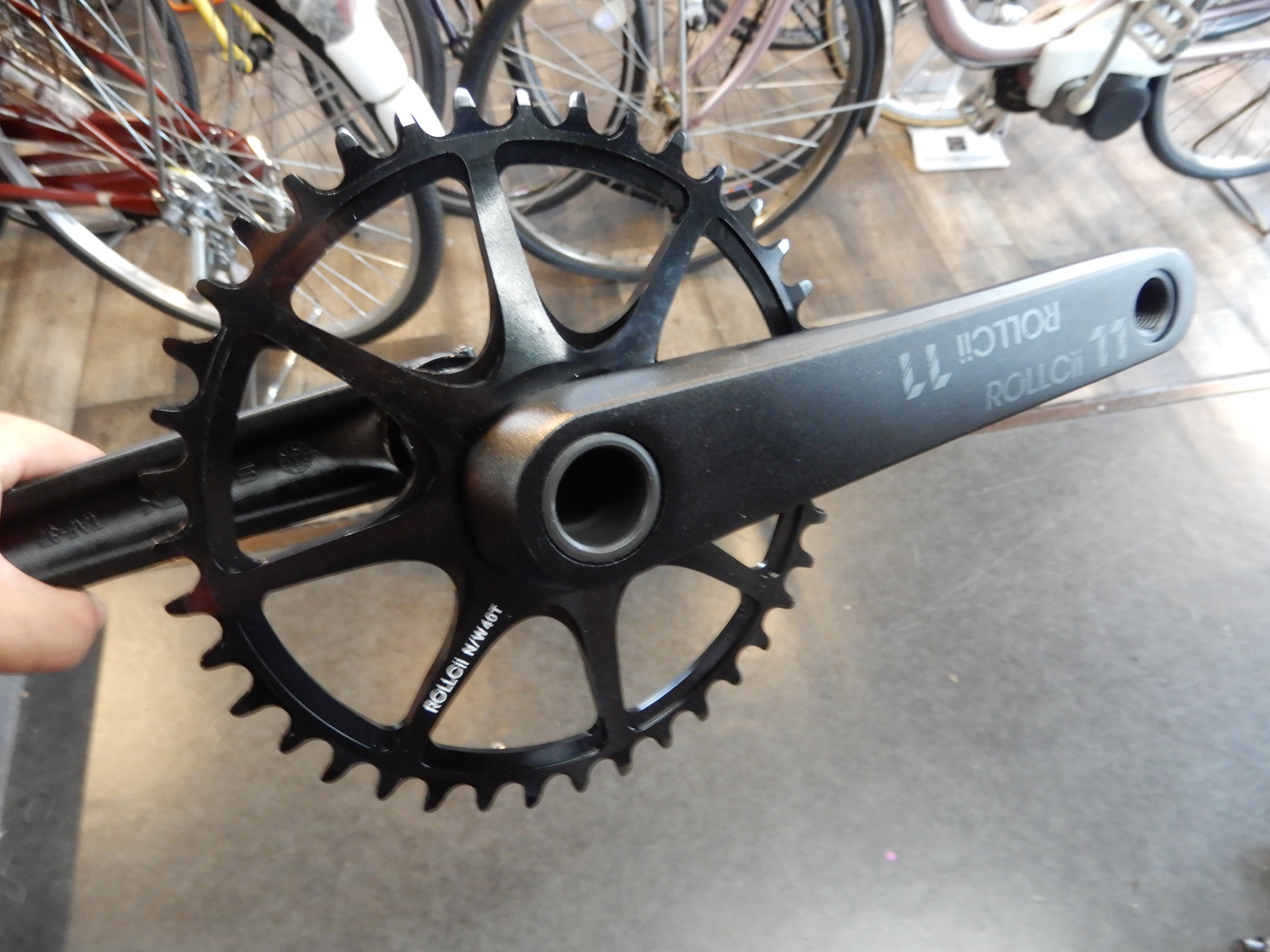 フロントシングルの選択肢… - Base Rocket Punch （京都伏見の自転車店