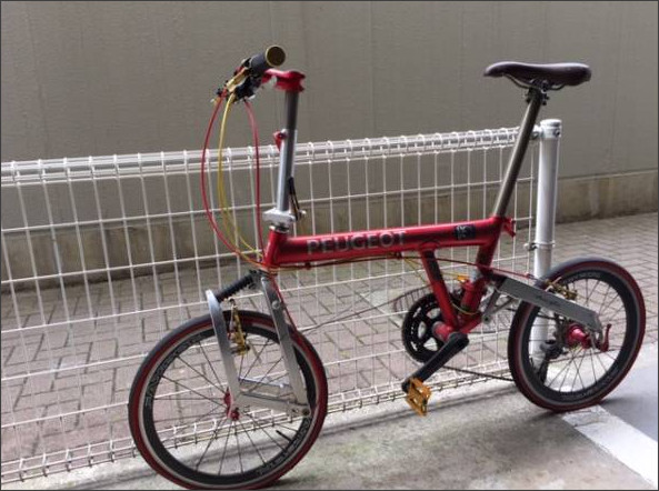ヤフオク！｜【20インチ化】 プジョーパシフィック/折りたたみ自転車