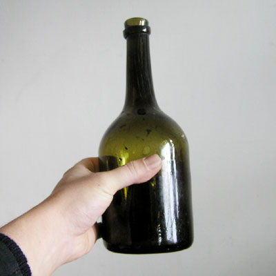 18世紀ガラスボトル グリーン I - donum ドナム 古道具 アンティーク