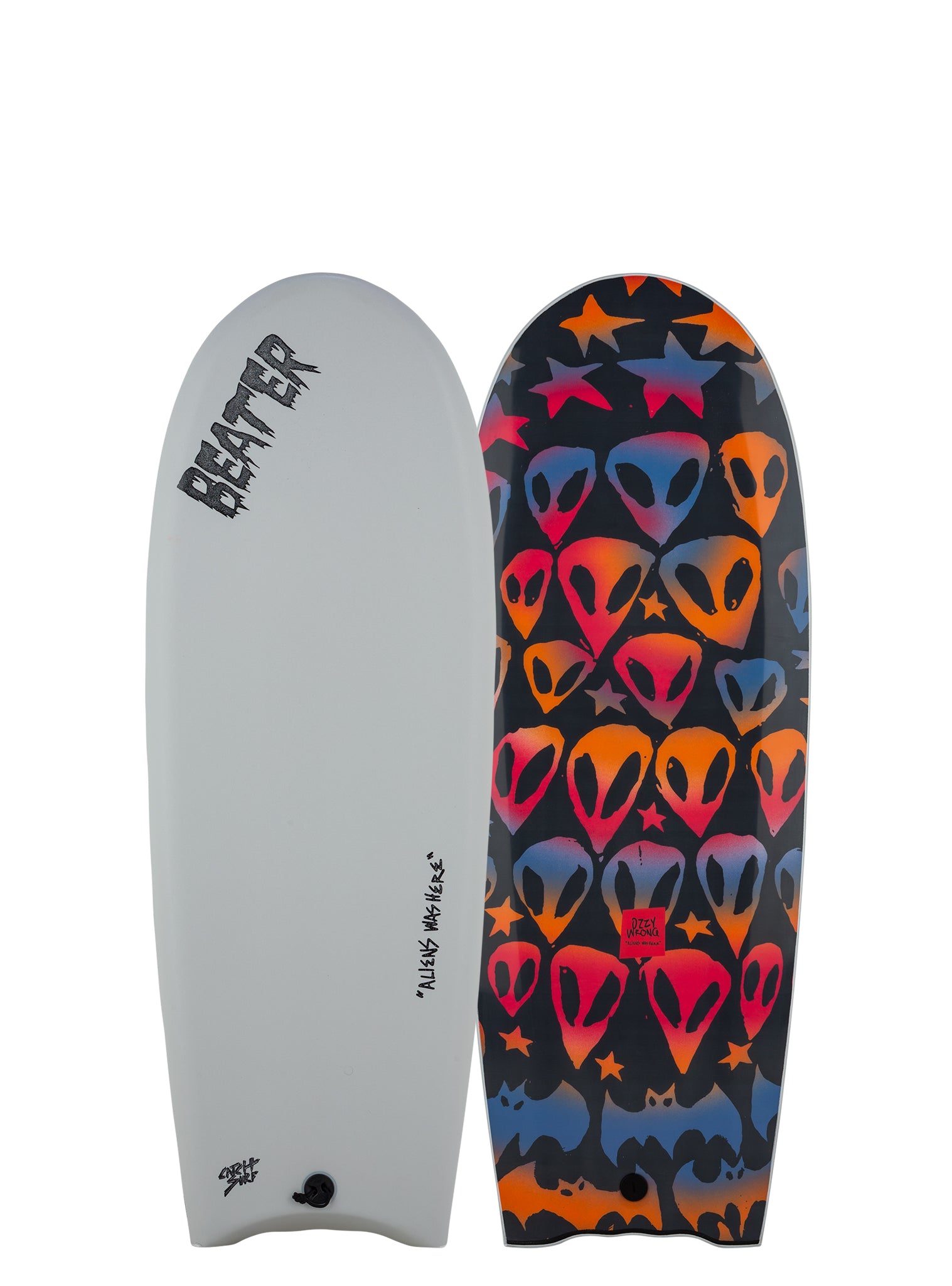 Beater Original 54 // Finless x Ozzy Wrong Model – Catch Surf®