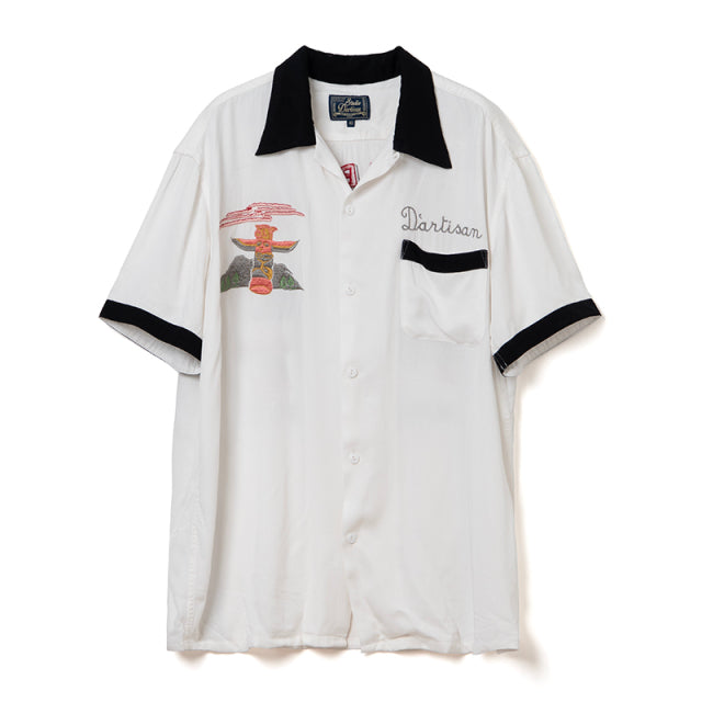 刺繍ボーリングシャツ【5710】 – STUDIO D'ARTISAN ONLINE STORE