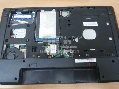 Lenovo G580 PCが立ち上がらない【ハードディスク交換】