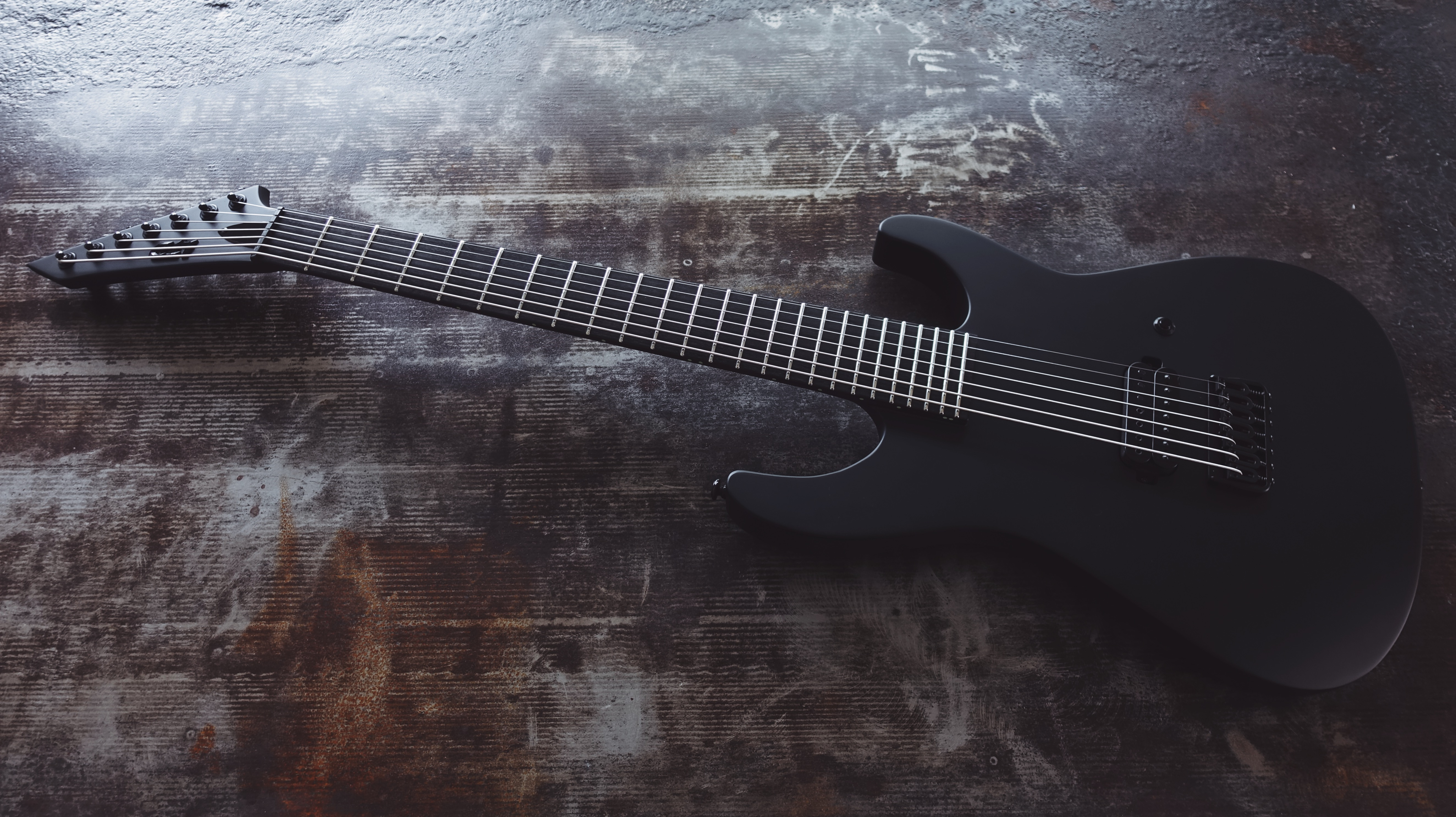 Review: LTD M-7HT Baritone Black Metal - Extended Range Guitar Nerds