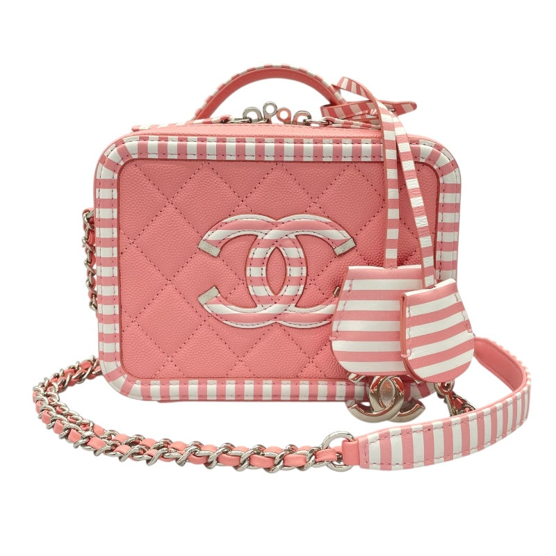 シャネル CHANEL CCフィグリーショルダー A93342 27番台 ピンク