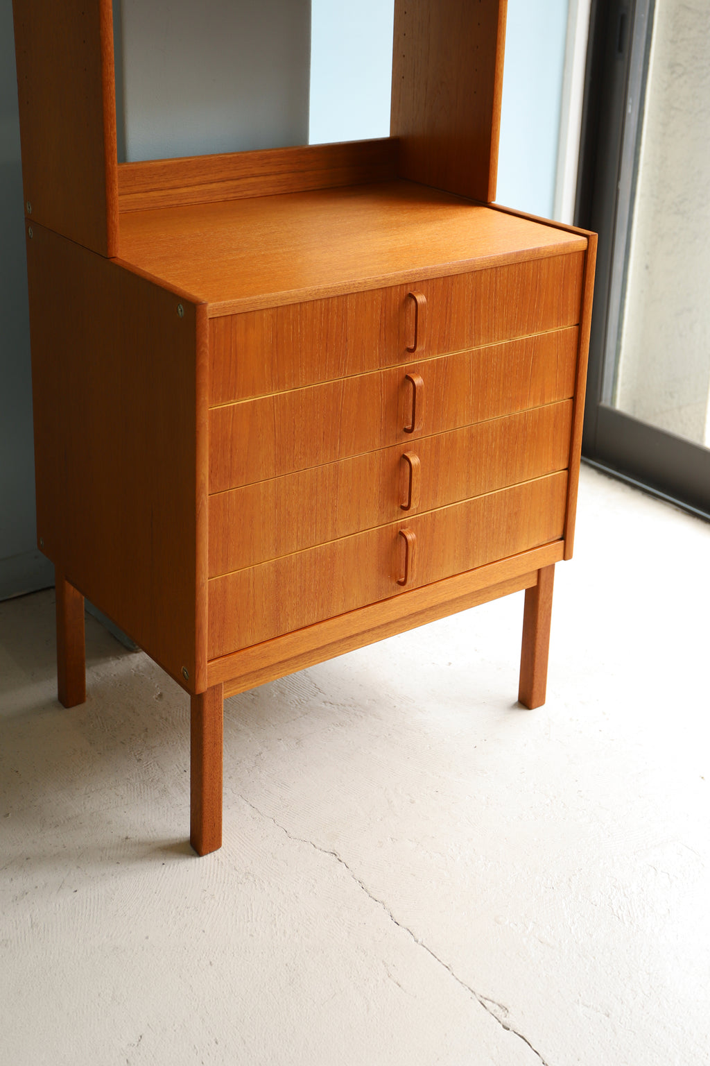 スウェーデンヴィンテージ ボダフォース ブックケース オープン