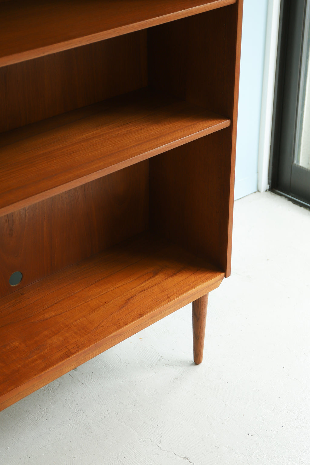 デンマークヴィンテージ ブックケース 本棚 チーク材 収納 北欧家具