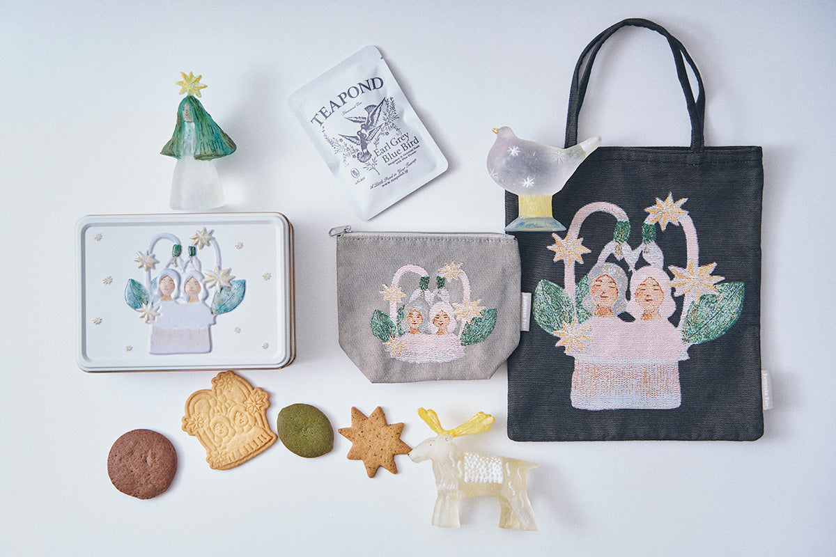 ガラス作家・安達知江さんとのクリスマスコラボレーション – Fairycake