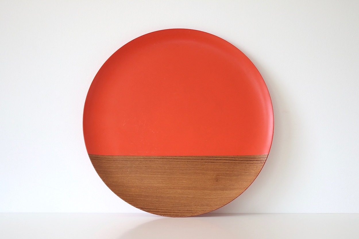 60's Shigemichi Aomine NCC Teak Tray 青峰重倫 チークトレイ | FEM