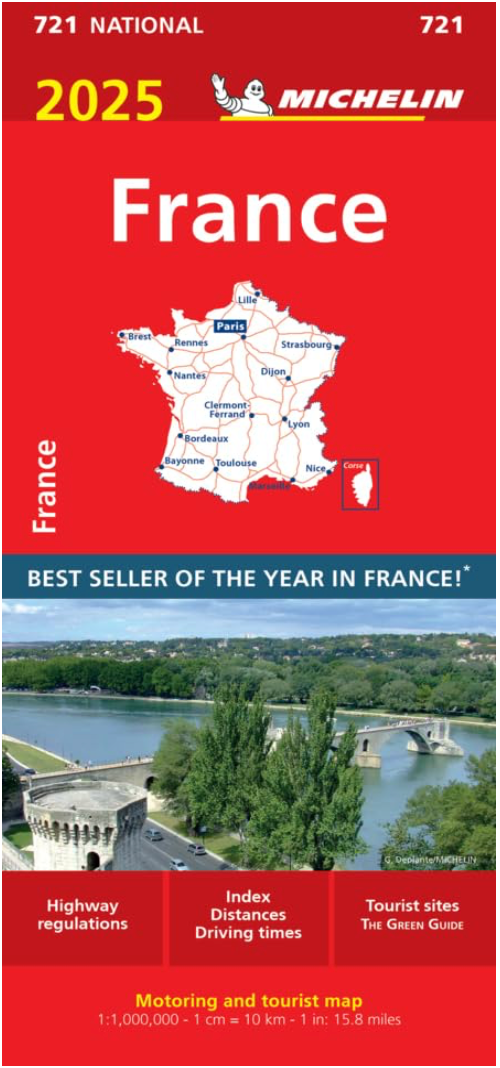 T-MAPS】ミシュラン・フランス Michelin France – Ferrino Online