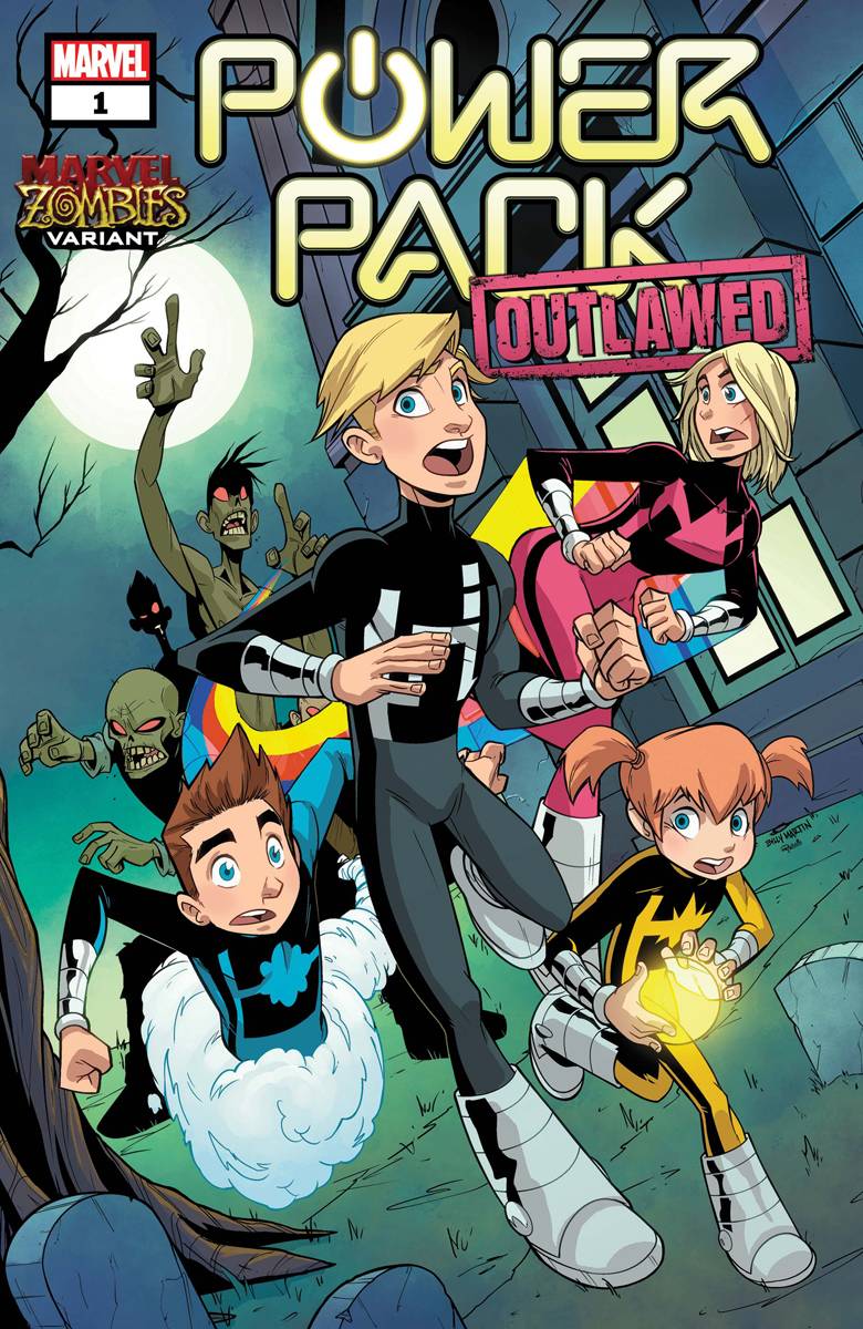 Power Pack #1 B (Of 5) Marvel Zombies Variant Out (11/25/2020