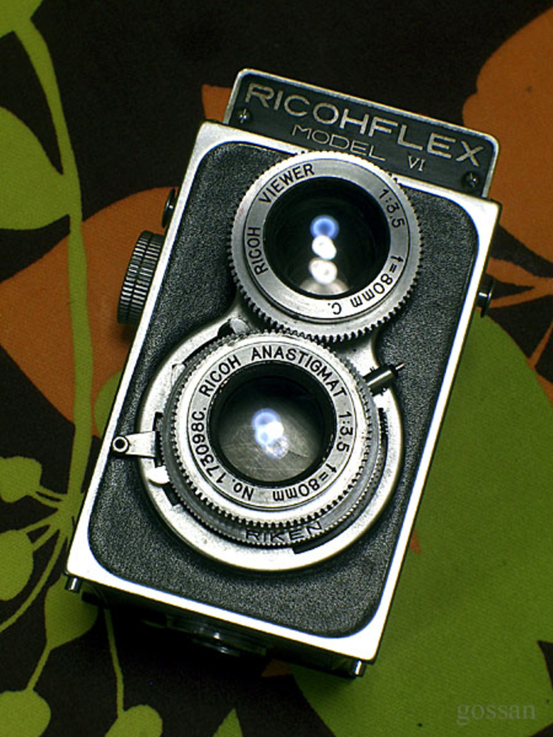 RICOHFLEX VI！！！: ごっさん居眠り中