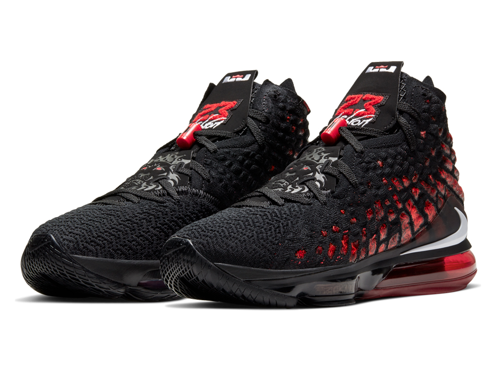 NIKE LEBRON 17”BLACK/WHITE-UNIVERSITY RED”』1月8日（水）発売