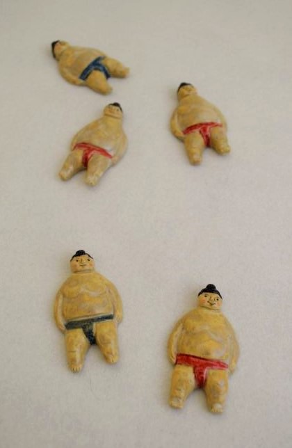 五月女京子 作 お相撲さん箸置き