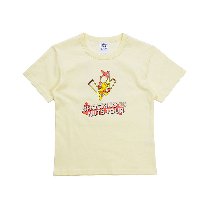 SHOCKING NUTS TOUR Tシャツ ホワイト KIDS（130）（SHOCKING NUTS