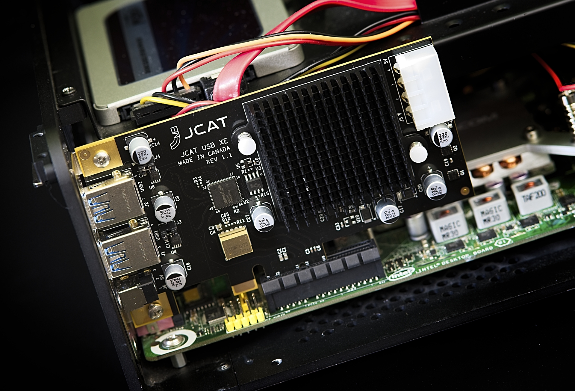 JCAT NET Card XE, USB Card XE, Initio 3 – HiFi Knights