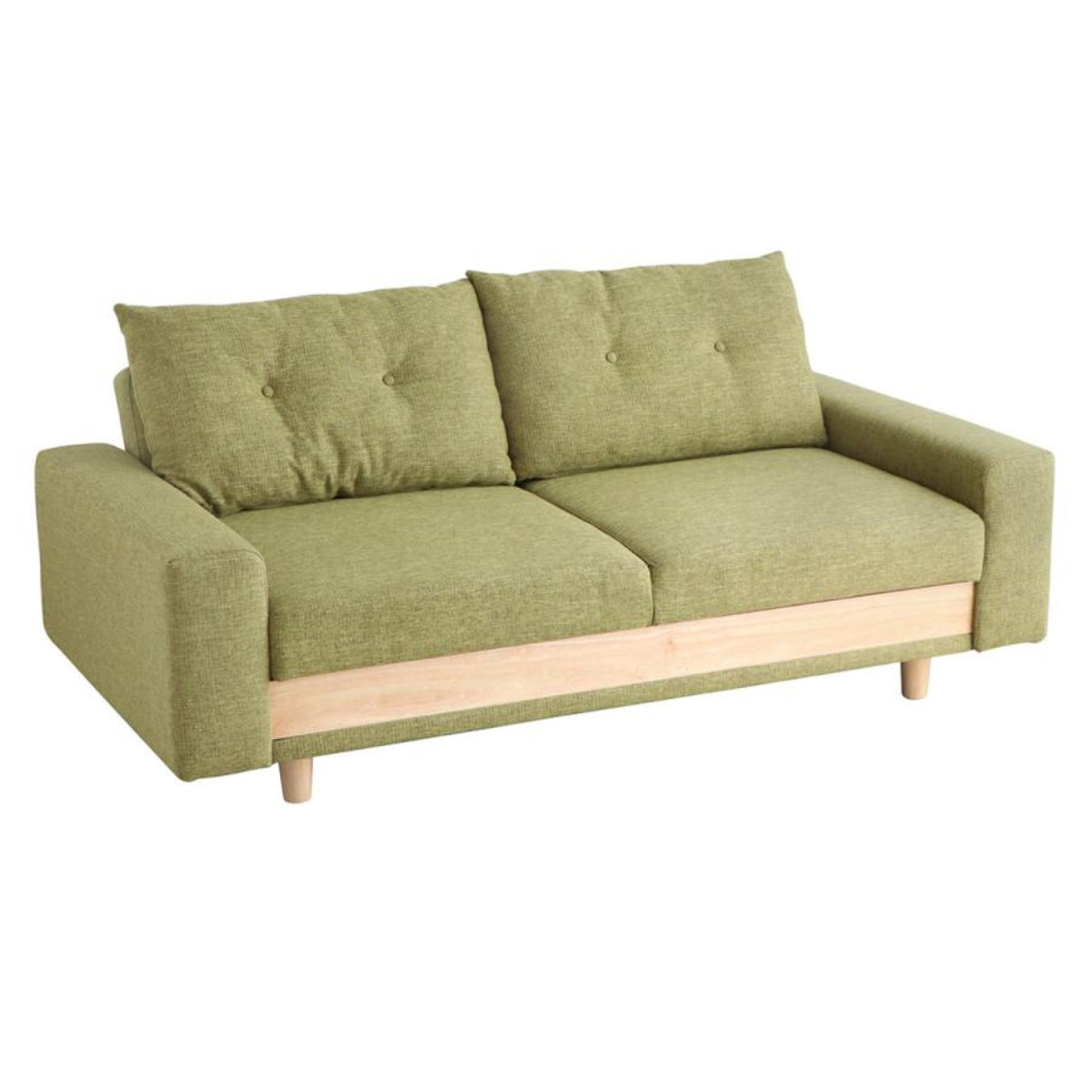 ソファベッド 幅165cm 2人掛け 2.5人掛け ケイシー 座面下収納付き