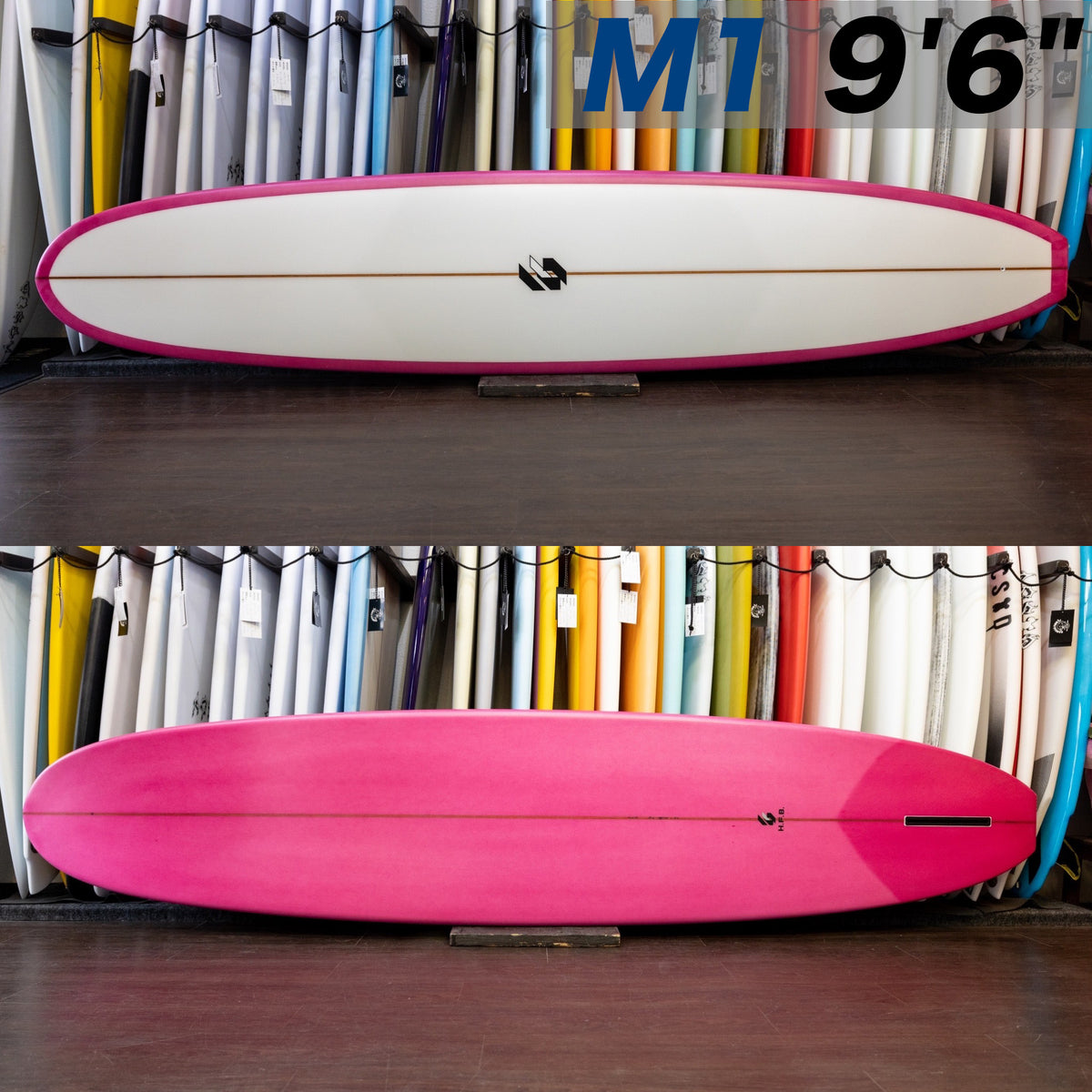 ロングボード9.1 世界に1枚しかないラメ入りmade in chiba