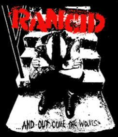 RANCID - AND OUT COME THE WOLVES BUTTON PIN – Headline Records