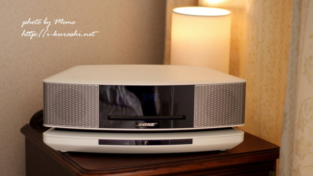 ボーズの「ウェーブサウンドタッチミュージックシステム IV」を使って