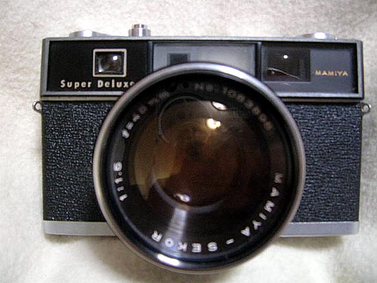 MAMIYA SUPER DELUXE（脅威の大口径） | グラット氏のお気に入り