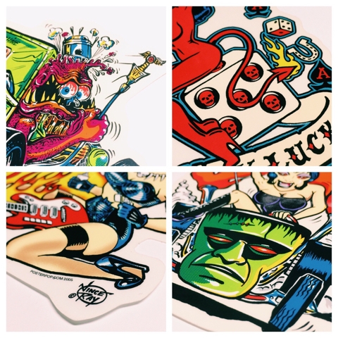 ステッカー / Lowbrow Art | ガロンのハンドメイドとアトリエの日常