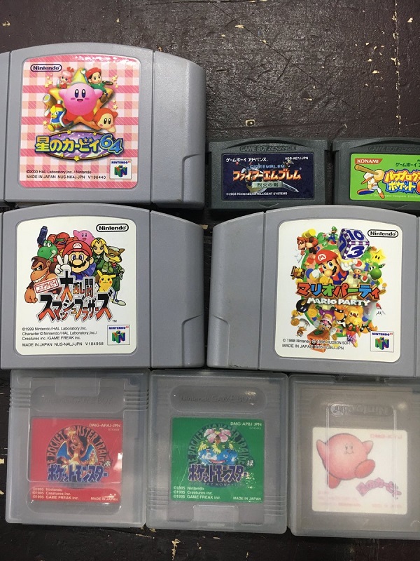 買取情報☆レトロゲームソフト ゲームボーイ・ゲームボーイアドバンス